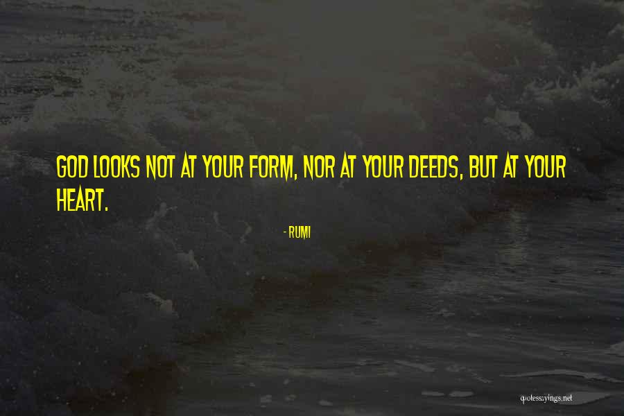 Your Looks Quotes By Rumi