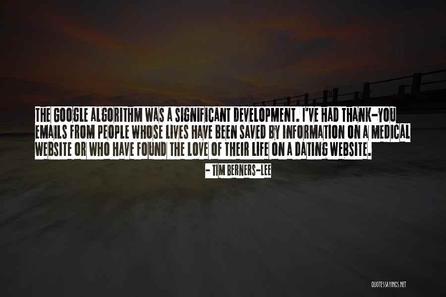 Your Love Saved Me Quotes By Tim Berners-Lee Your Love Saved Me Quotes By Tim Berners-Lee