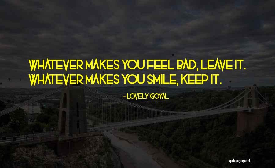 Your Lovely Smile Quotes By Lovely Goyal