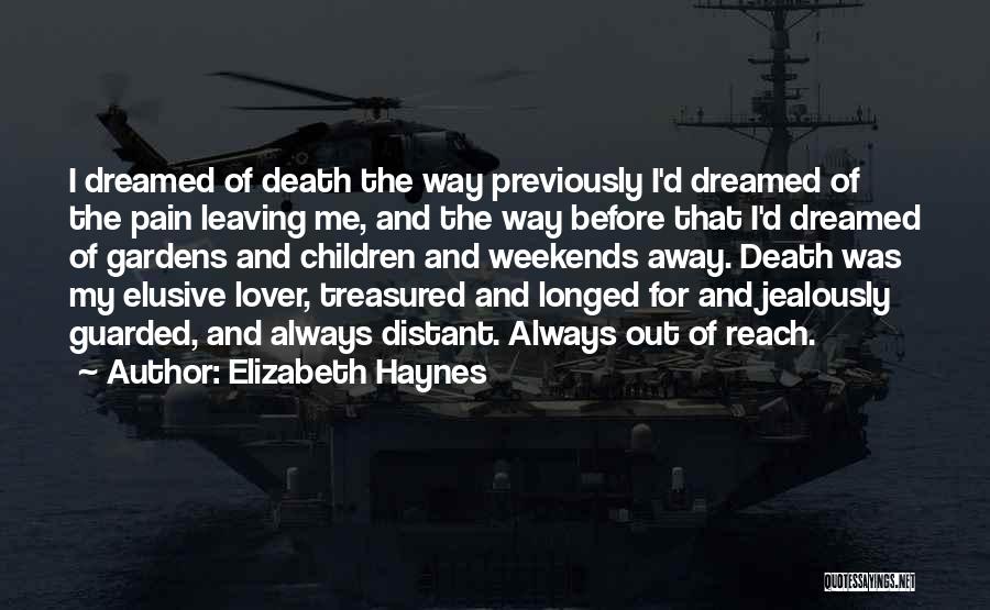 Your Lover Leaving Quotes By Elizabeth Haynes