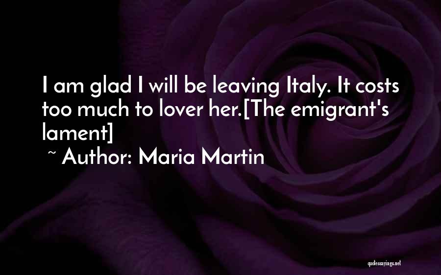 Your Lover Leaving Quotes By Maria Martin