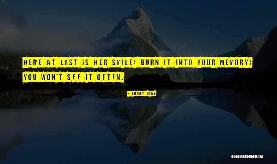 Your Memory Quotes By Junot Diaz