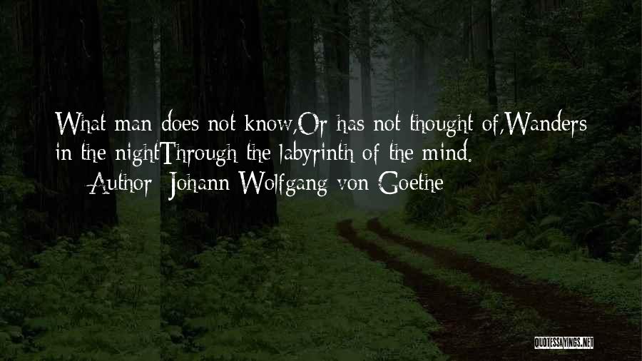 Your Mind Wanders Quotes By Johann Wolfgang Von Goethe