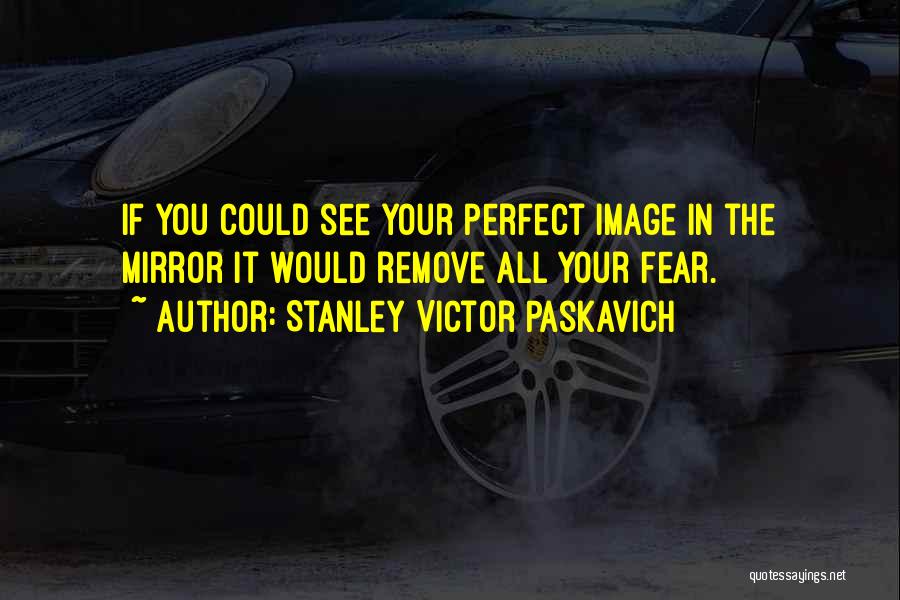 Your Mirror Image Quotes By Stanley Victor Paskavich