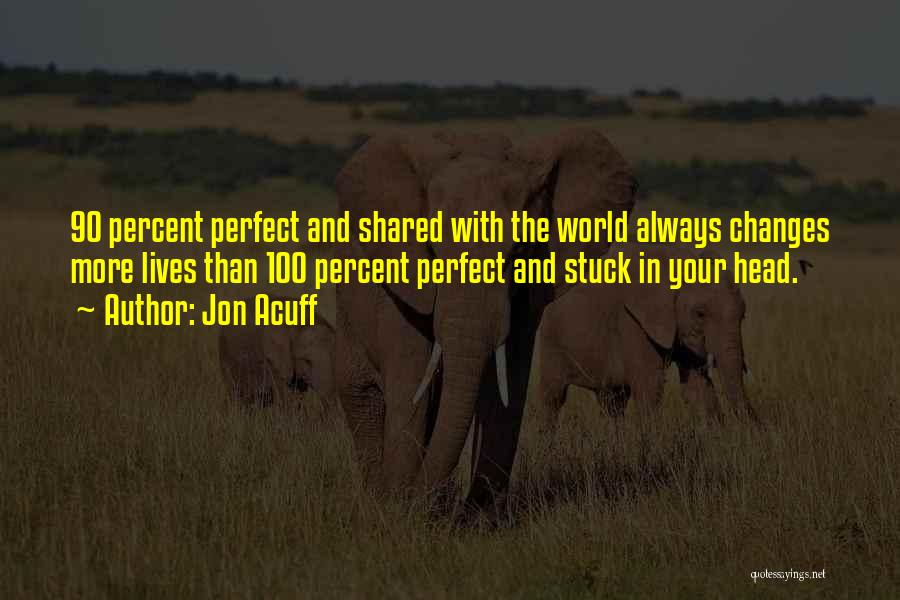 Your More Than Perfect Quotes By Jon Acuff