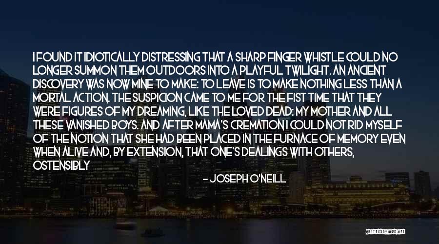 Your Mother Leaving You Quotes By Joseph O'Neill Your Mother Leaving You Quotes By Joseph O'Neill