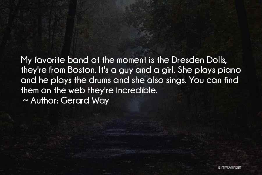 Your My Favorite Girl Quotes By Gerard Way