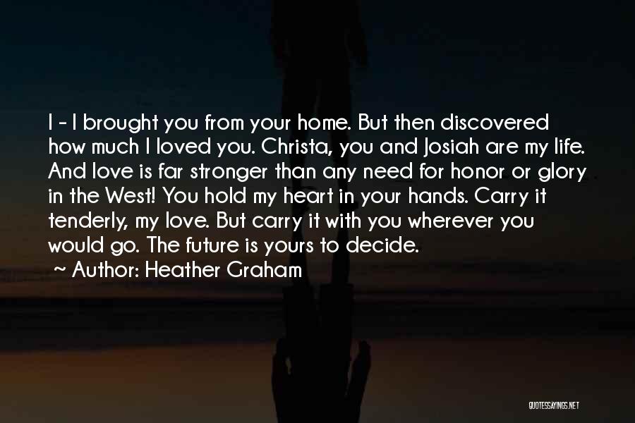 Your My Future Love Quotes By Heather Graham