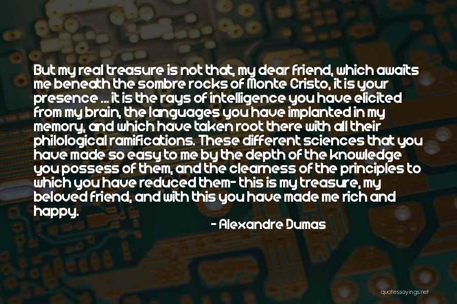 Your My Real Friend Quotes By Alexandre Dumas