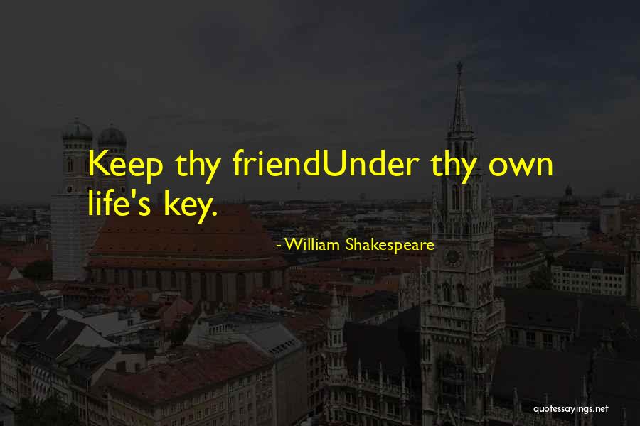 Your My Real Friend Quotes By William Shakespeare