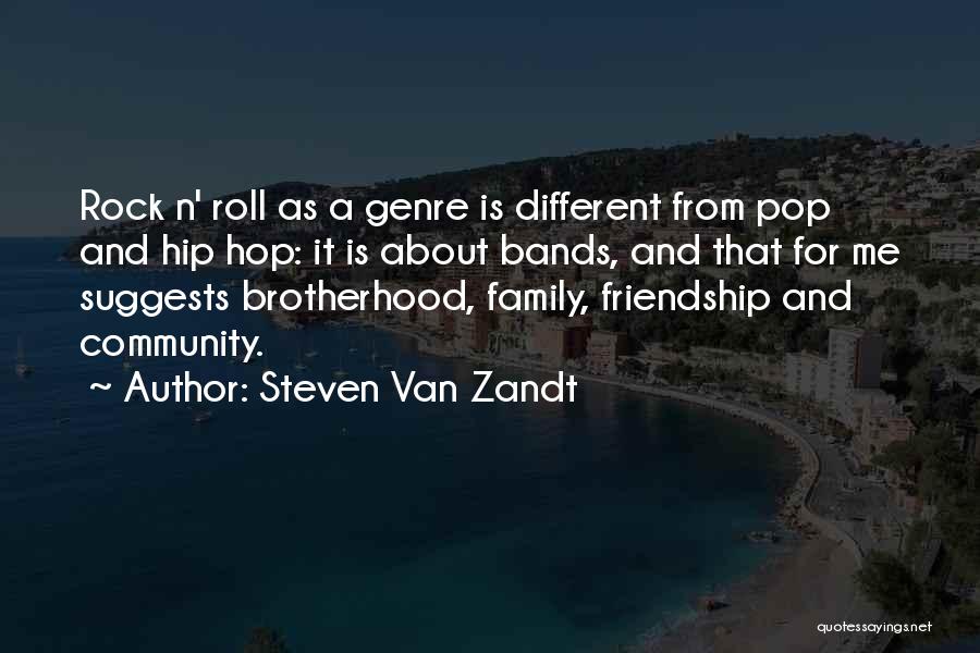 Your My Rock Friendship Quotes By Steven Van Zandt