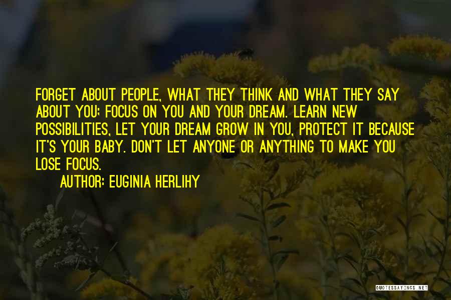 Your New Baby Quotes By Euginia Herlihy