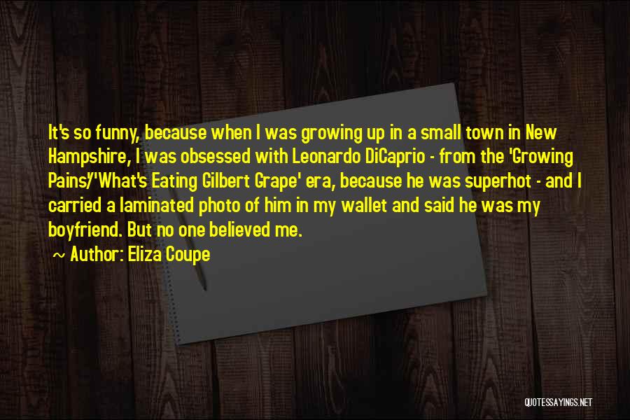 Your New Boyfriend Quotes By Eliza Coupe