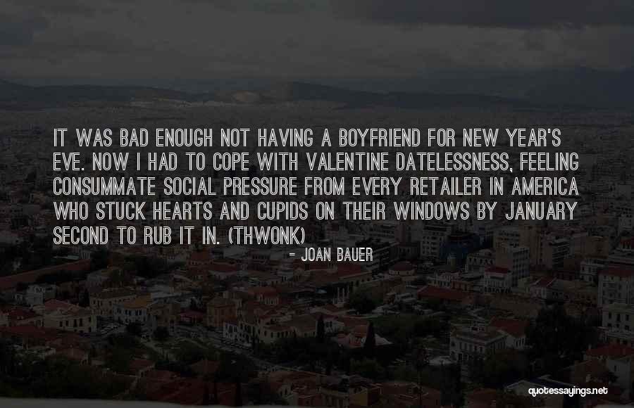 Your New Boyfriend Quotes By Joan Bauer