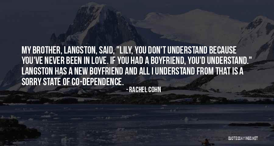 Your New Boyfriend Quotes By Rachel Cohn Your New Boyfriend Quotes By Rachel Cohn