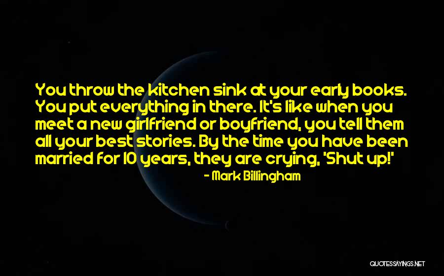 Your New Girlfriend Quotes By Mark Billingham