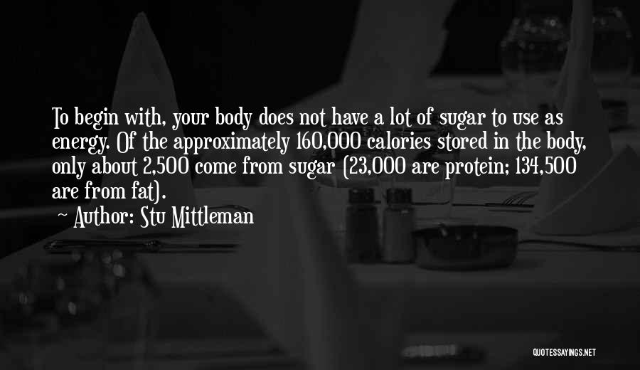 Your Not Fat Quotes By Stu Mittleman