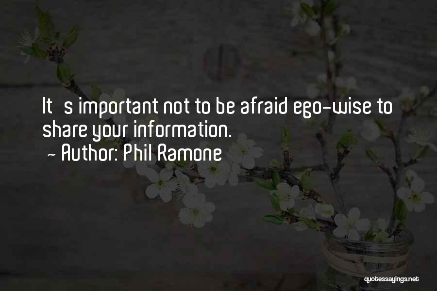 Your Not Important Quotes By Phil Ramone