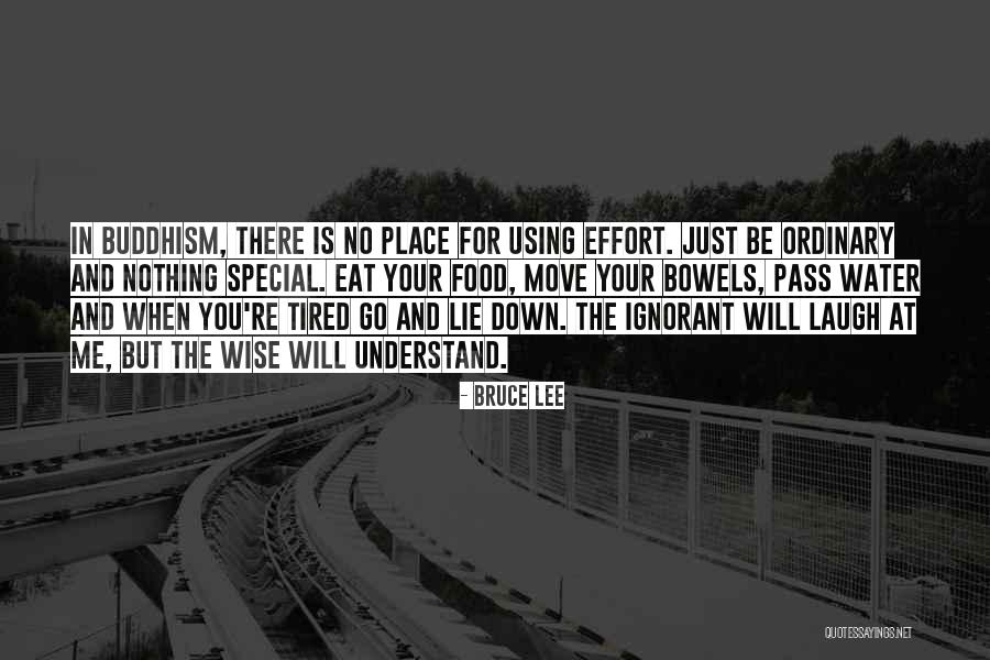 Your Nothing Special Quotes By Bruce Lee