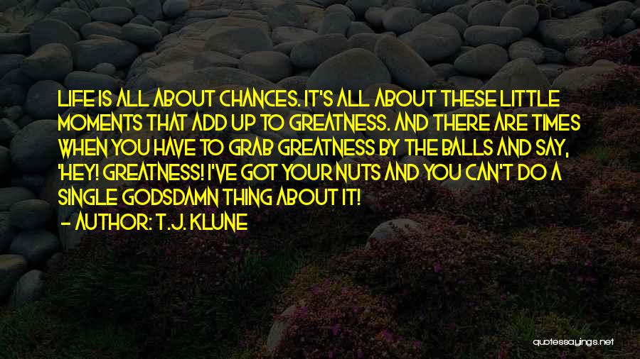 Your Nuts Quotes By T.J. Klune