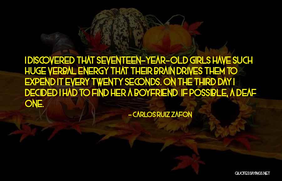 Your Old Boyfriend Quotes By Carlos Ruiz Zafon