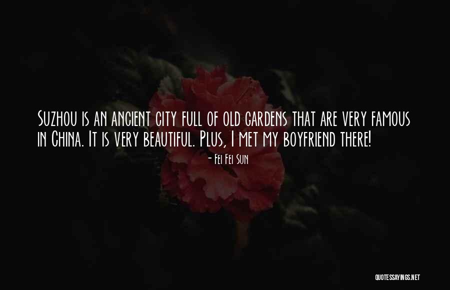 Your Old Boyfriend Quotes By Fei Fei Sun Your Old Boyfriend Quotes By Fei Fei Sun