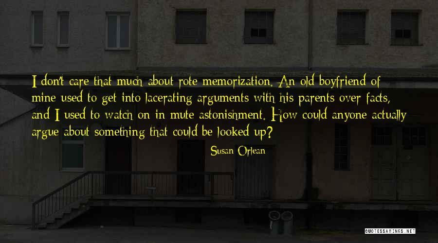 Your Old Boyfriend Quotes By Susan Orlean