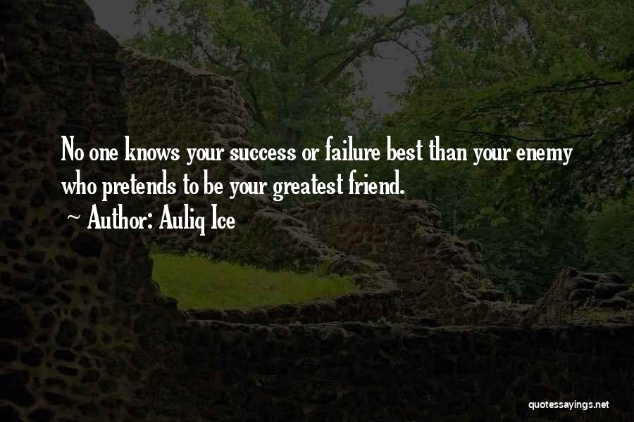 Your One Best Friend Quotes By Auliq Ice