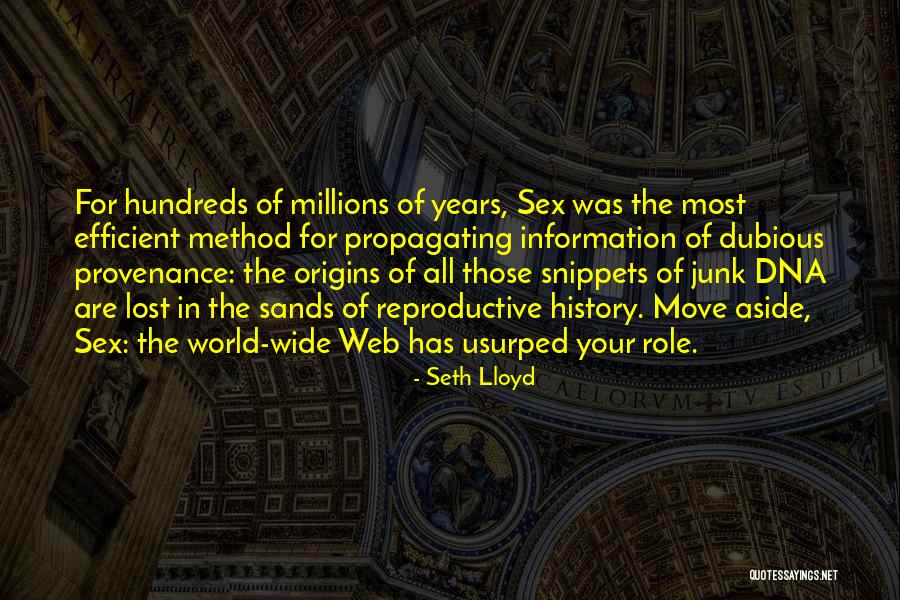 Your Origins Quotes By Seth Lloyd