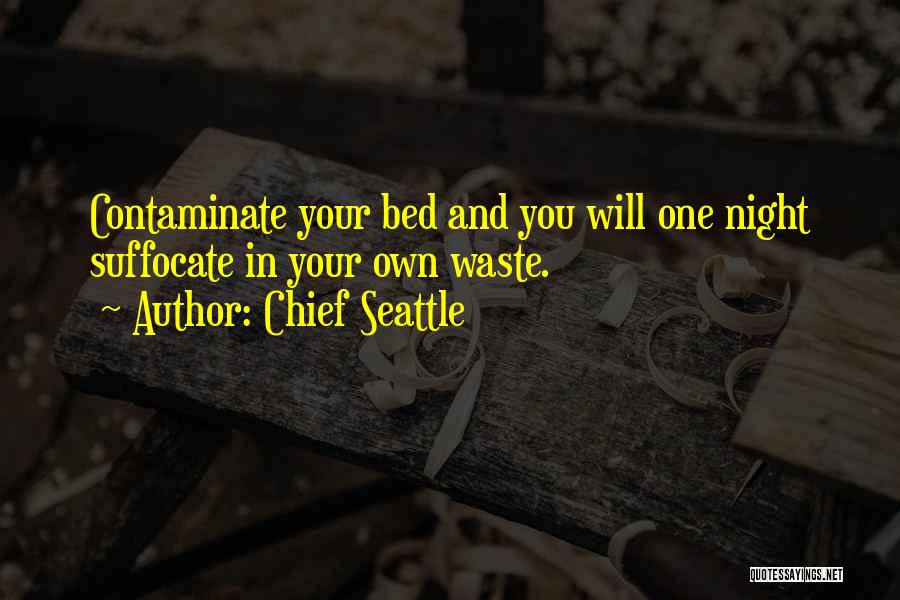 Your Own Bed Quotes By Chief Seattle
