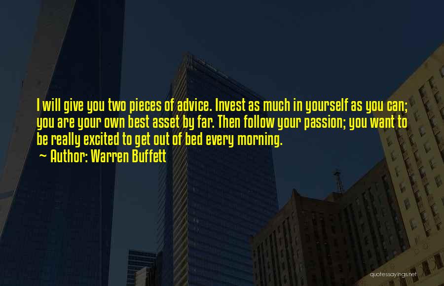 Your Own Bed Quotes By Warren Buffett