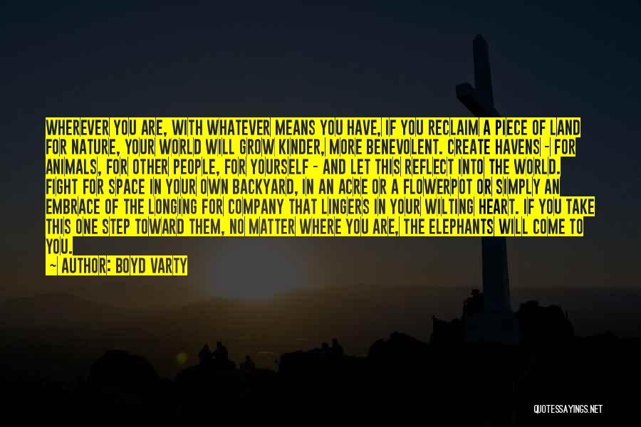 Your Own Company Quotes By Boyd Varty