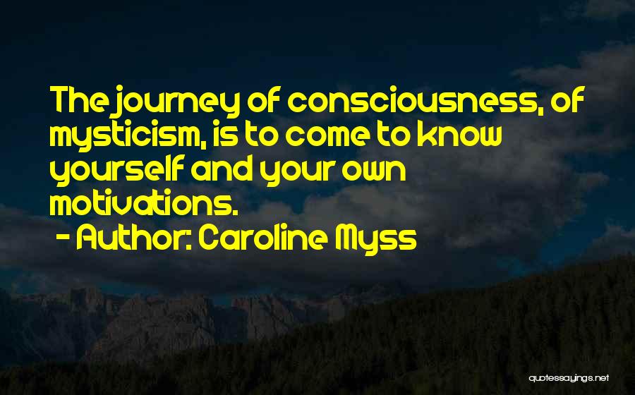 Your Own Journey Quotes By Caroline Myss