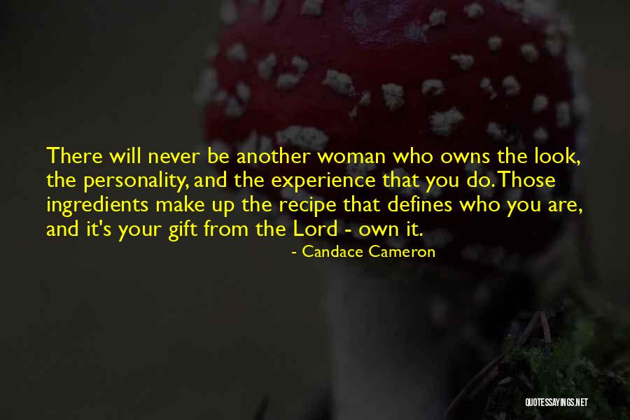 Your Own Personality Quotes By Candace Cameron Your Own Personality Quotes By Candace Cameron