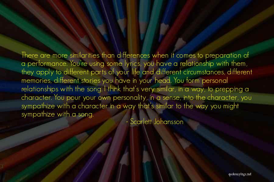 Your Own Personality Quotes By Scarlett Johansson Your Own Personality Quotes By Scarlett Johansson