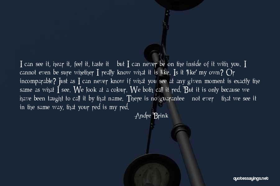 Your Own Way Quotes By Andre Brink Your Own Way Quotes By Andre Brink