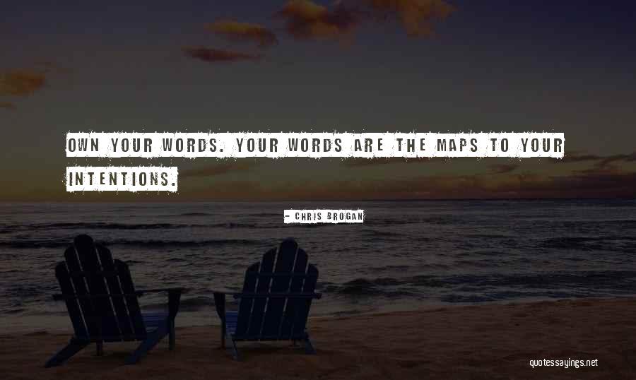 Your Own Words Quotes By Chris Brogan Your Own Words Quotes By Chris Brogan