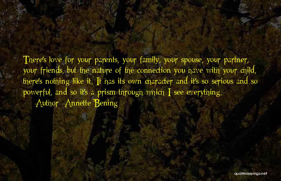 Your Partner's Family Quotes By Annette Bening