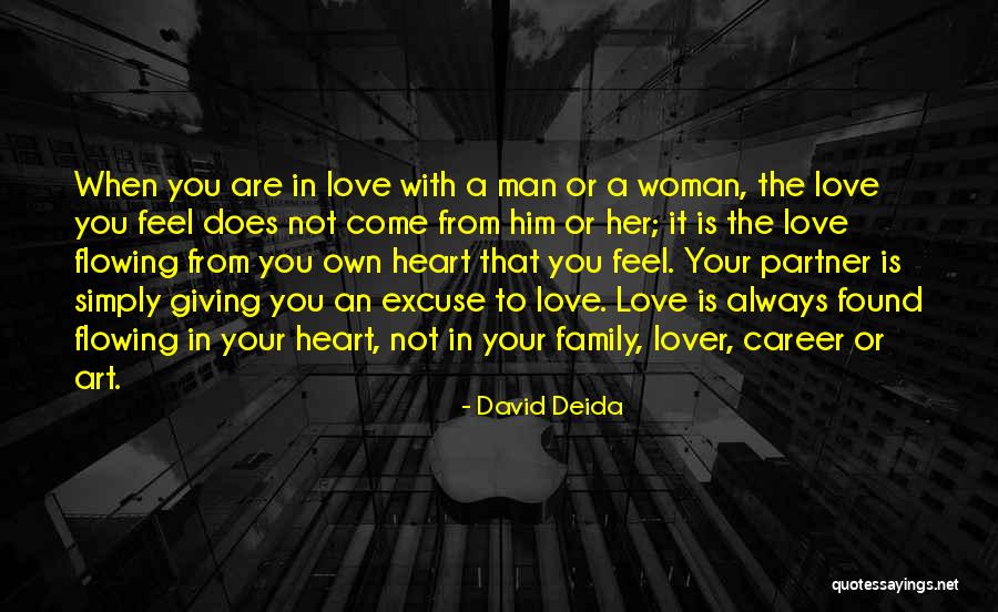 Your Partner's Family Quotes By David Deida