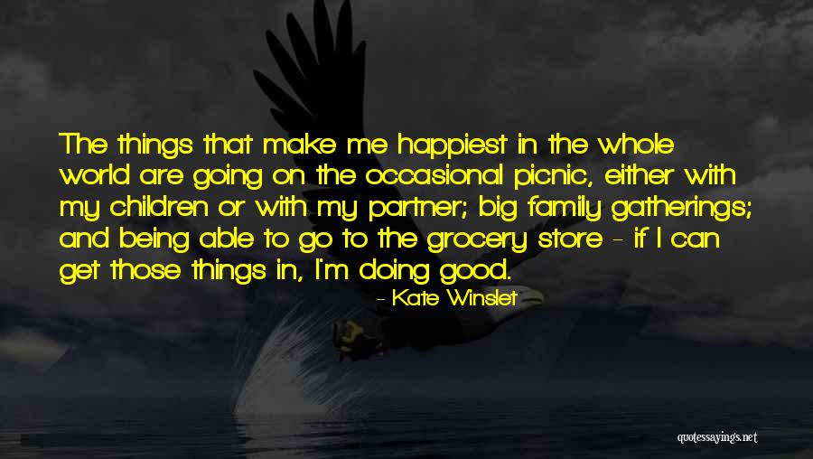 Your Partner's Family Quotes By Kate Winslet Your Partner's Family Quotes By Kate Winslet