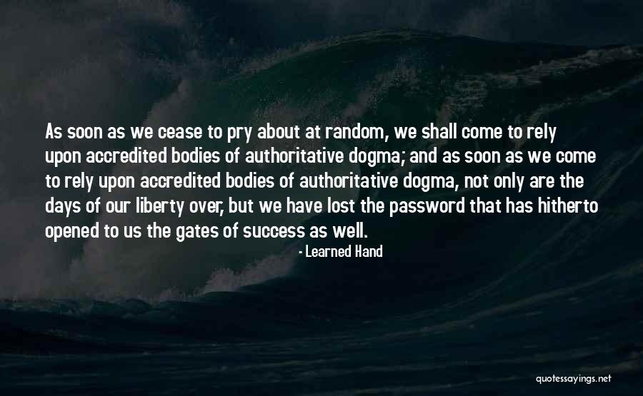 Your Password Quotes By Learned Hand Your Password Quotes By Learned Hand