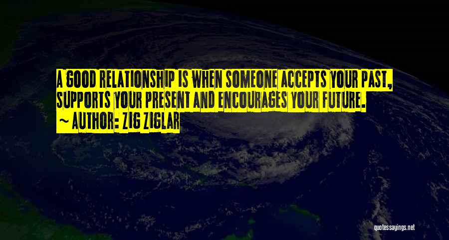 Your Past Relationship Quotes By Zig Ziglar