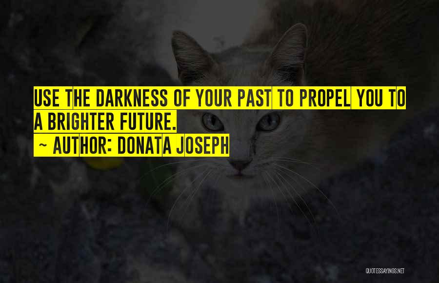 Your Past Self Quotes By Donata Joseph