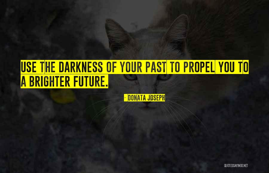 Your Past Self Quotes By Donata Joseph