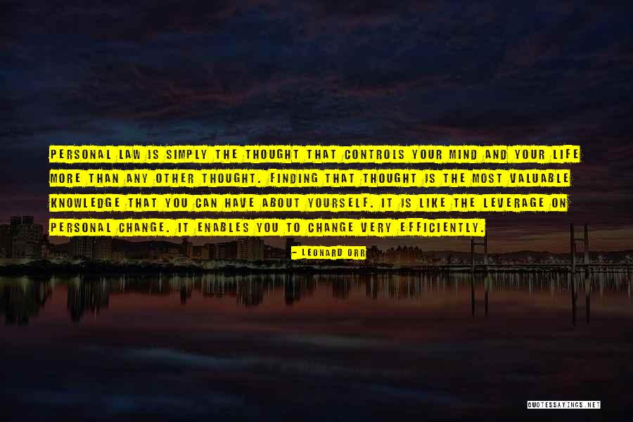 Your Personal Life Quotes By Leonard Orr Your Personal Life Quotes By Leonard Orr
