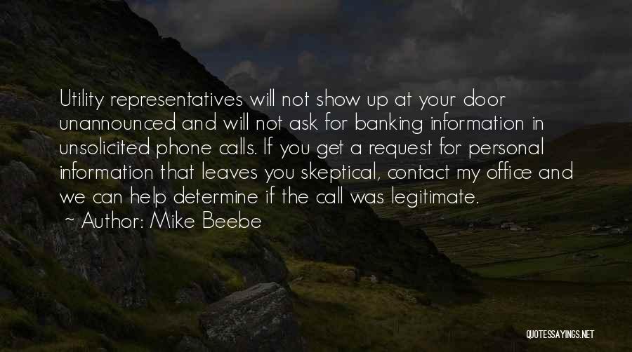 Your Phone Call Quotes By Mike Beebe