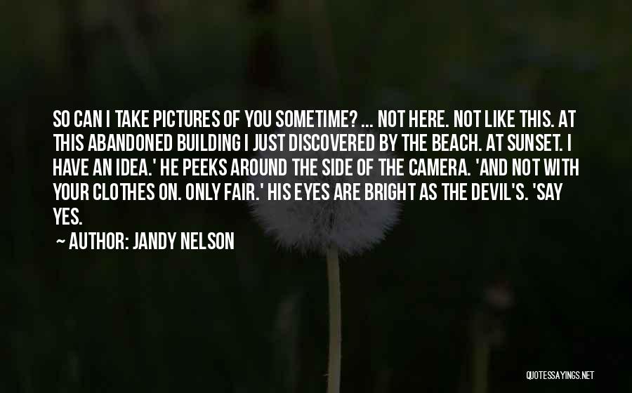 Your Pictures Quotes By Jandy Nelson