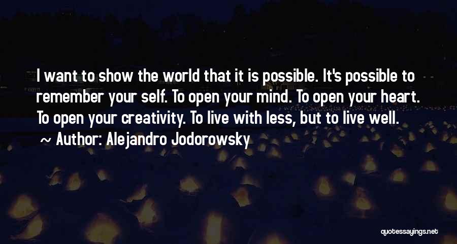 Your Possible World Quotes By Alejandro Jodorowsky