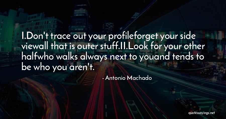 Your Profile Quotes By Antonio Machado