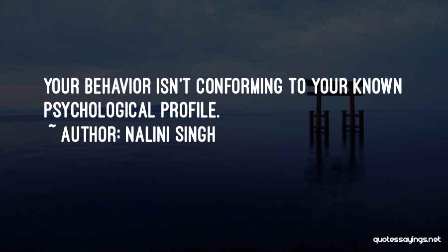 Your Profile Quotes By Nalini Singh